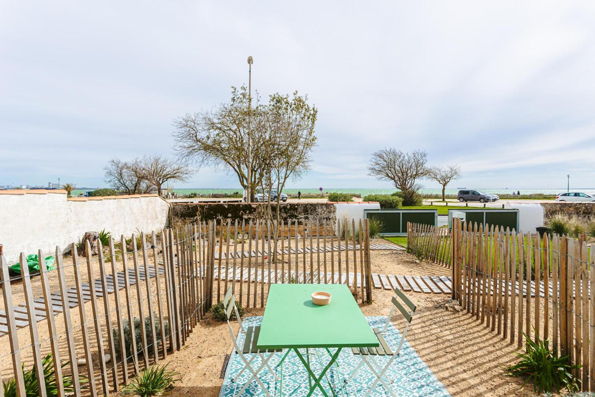La Plage, T2 Vue Mer Rivedoux-Plage Eksteriør bilde